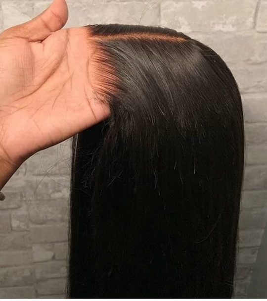 5×5 Glueless Transparent Closure wig